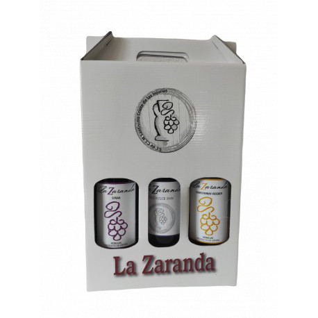 Estuche 3 botellas